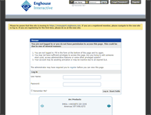 Tablet Screenshot of mysupport.enghouseinteractive.com